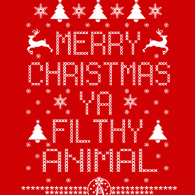 ... merry christmas to all merry christmas ya filthy merry christmas ya
